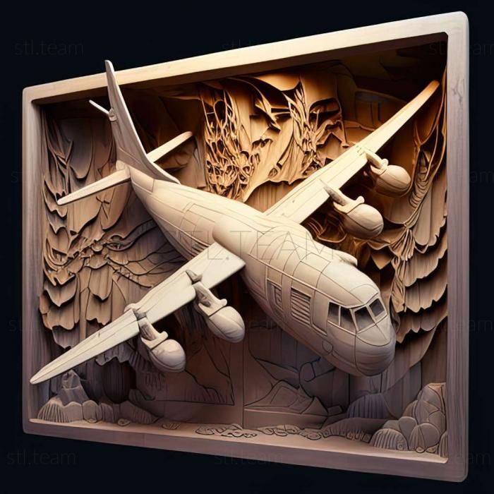 3D модель Гра AC 130 Spectre (STL)